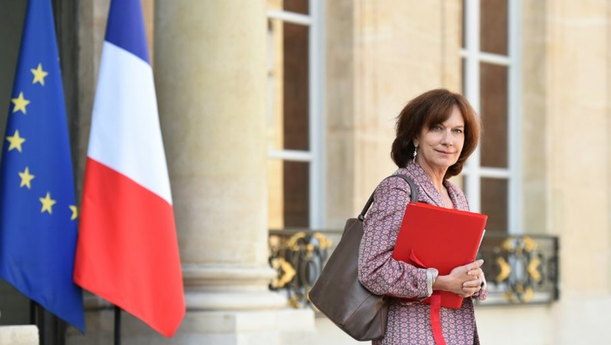 La ministre des Droits des femmes, Laurence Rossignol, le 31 août 2016 à l'Elysée à Paris