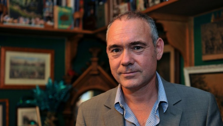 L'écrivain Christophe Boltanski le 30 août 2015 à Chanceaux-près-Loches