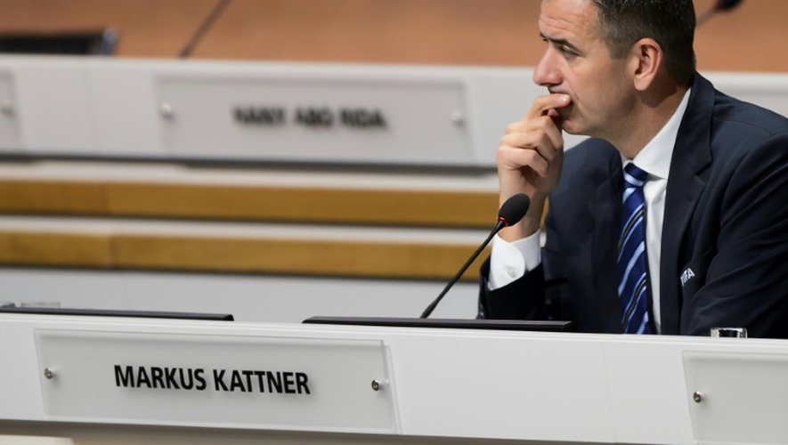 L'ex-secrétaire général intérimaire de la Fifa Markus Kattner, le 26 février 2016 à Zurich