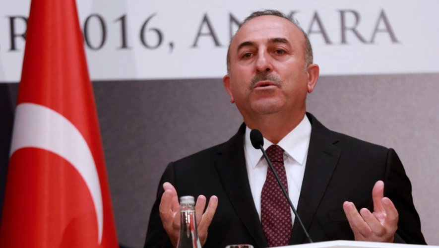 Le ministre turc des Affaires étrangères, Mevlut Cavusoglu, le 9 septembre à Ankara