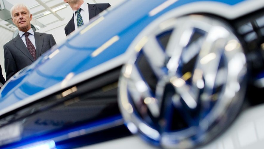 Mathias Muller, PDG du géant allemand de l'automobile Volkswagen à Wolsburg (Allemagne) le 31 octobre 2015