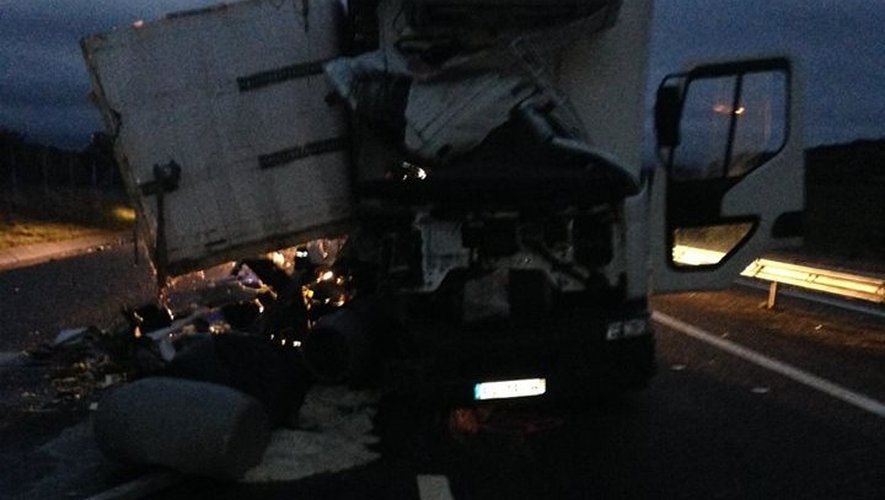 Terrible accident ce mercredi matin, sur l'A75, dans le Sud-Aveyron.