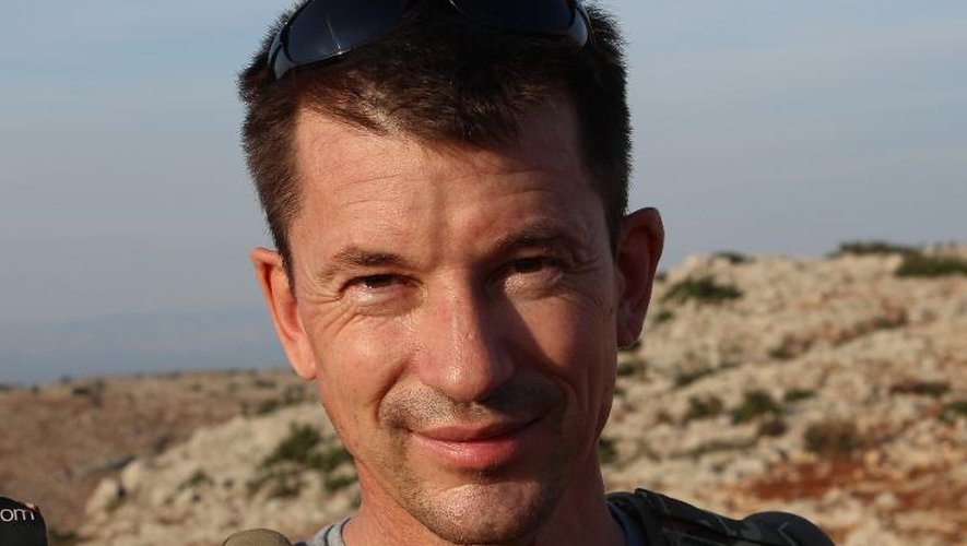 Une photo prise en octobre 2012 et donnée par sa famille montre le photojournaliste John Cantlie en Syrie