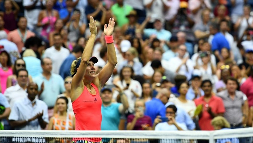 Angelique Kerber vient de remporter l'US Open 2016