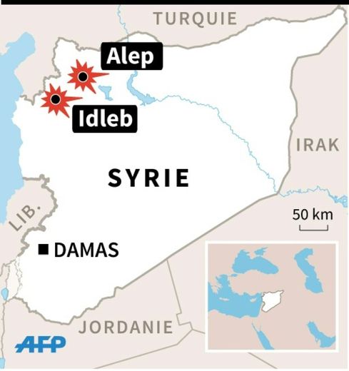 Frappes aériennes en Syrie