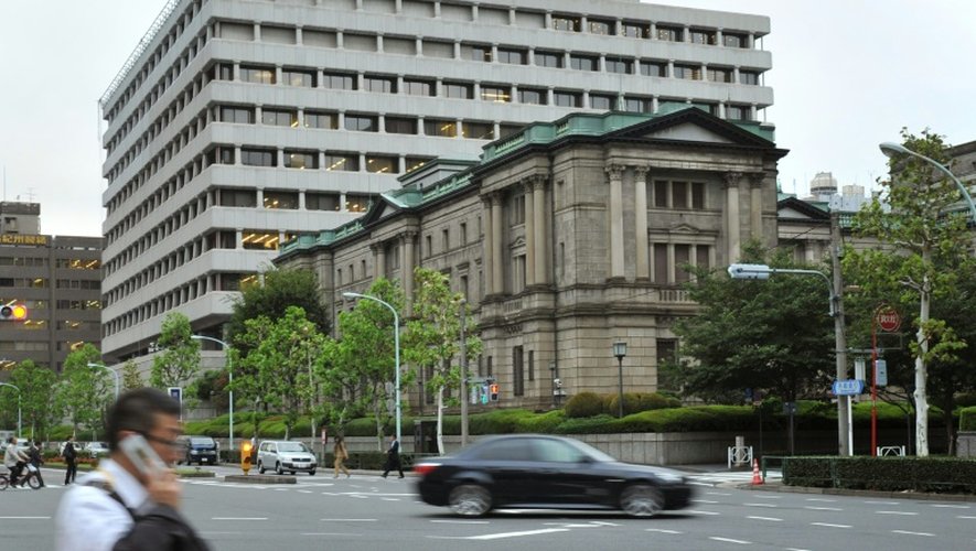 Le siège de la Banque du Japon, le 1er octobre 2013 à Tokyo