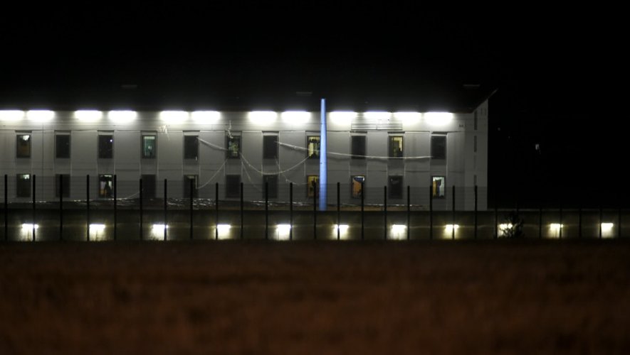 La prison de Vivonne, près de Poitiers, le 12 septembre 2016 après une mutinerie