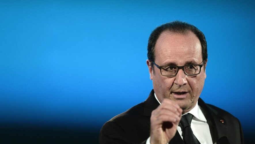 François Hollande, le 29 octobre 2015, à Nancy