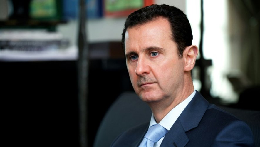 Bachar al-Assad, le 15 janvier 2015, à Damas