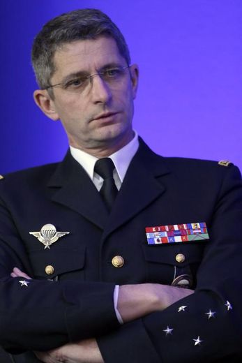 Le directeur général de la gendarmerie nationale (DGGN) Denis Favier le 23 janvier 2014 à Paris