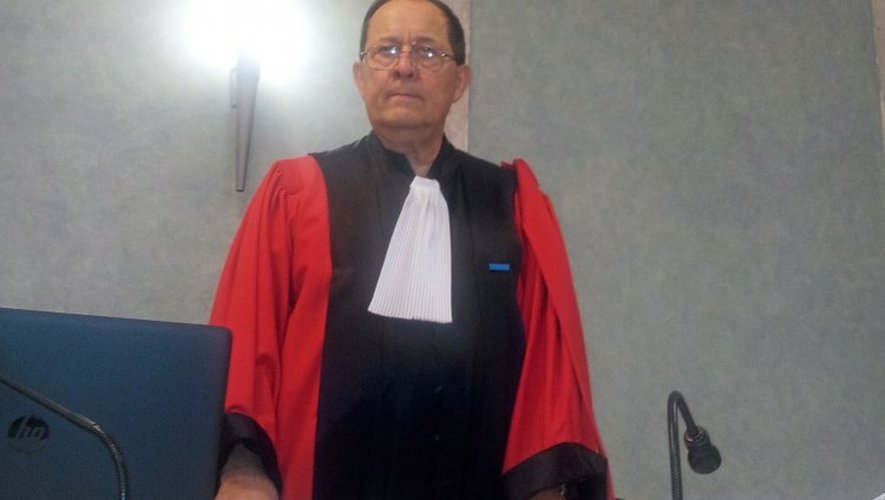 Alain Guglielmi, avocat général du procès placé sous la présidence de la juge Haye.