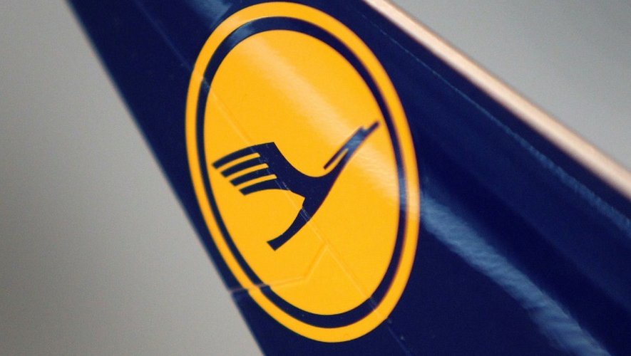 Le logo de la compagnie aérienne allemande Lufthansa