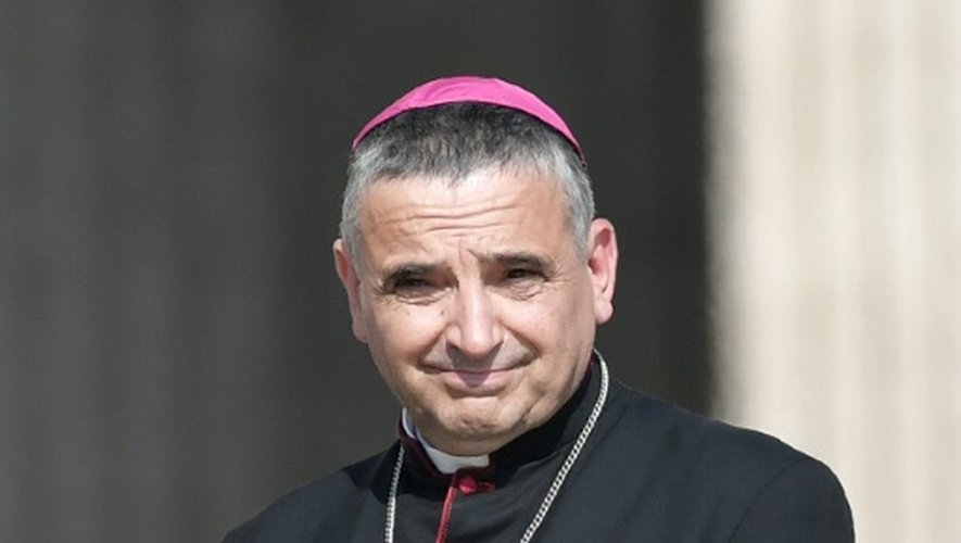L'archevêque de Rouen, Dominique Lebrun, le 14 septembre 2016 au Vatican