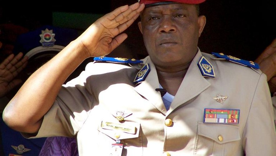 Le chef d'état-major des armées du Burkina Faso, le général Honoré Traoré, le 19 avril 2011 à Ouagadougou