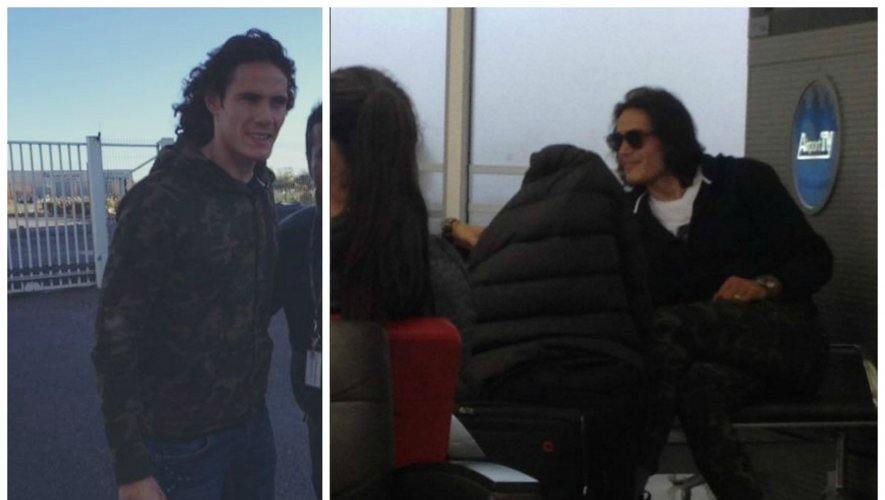 Edinson Cavani, l'attaquant du PSG, aperçu deux fois à Rodez !