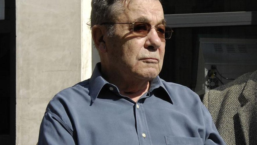 Le journaliste et écrivain Pierre Daix, le 10 avril 2007 à Paris