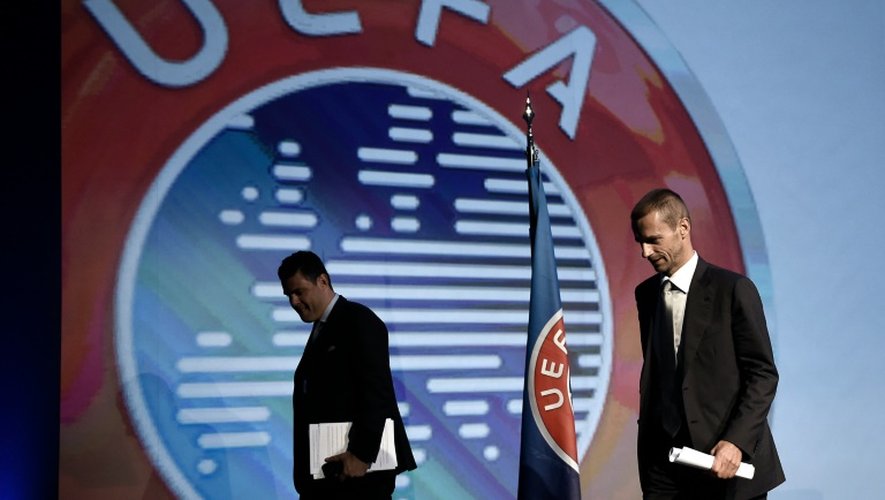 Aleksander Ceferin, le 14 septembre 2016 lors du congrès de l'UEFA