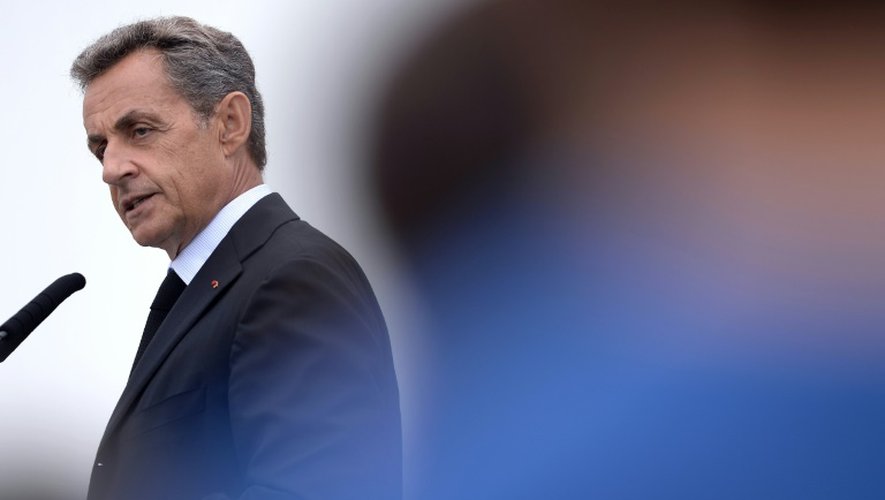 Le candidat à la primaire de la droite, Nicolas Sarkozy, le 4 septembre 2016, à La Baule