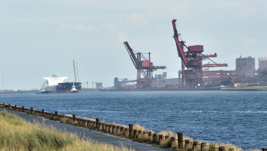 Le port de Dunkerque, dans le Nord, le 5 octobre 2012