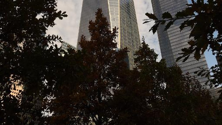 Le One World Trade Center, gratte-ciel le plus haut de New York, le 3 novembre 2014