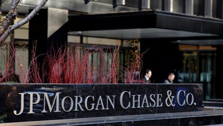 Le siège de la banque JP Morgan à New York, le 12 décembre 2013