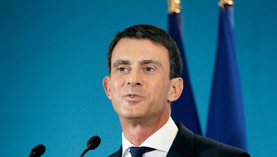 Le Premier ministre Manuel Valls, le 4 novembre 2015 à Matignon