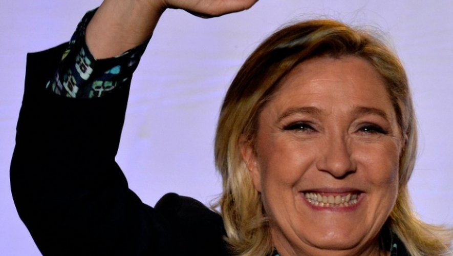 Marine Le Pen, le 4 novembre 2015, à Laval