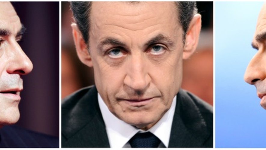 Photomontage réalisé le 26 novembre 2012 de François Fillon, Nicoplas Sarkozy et Jean-Francois Copé.