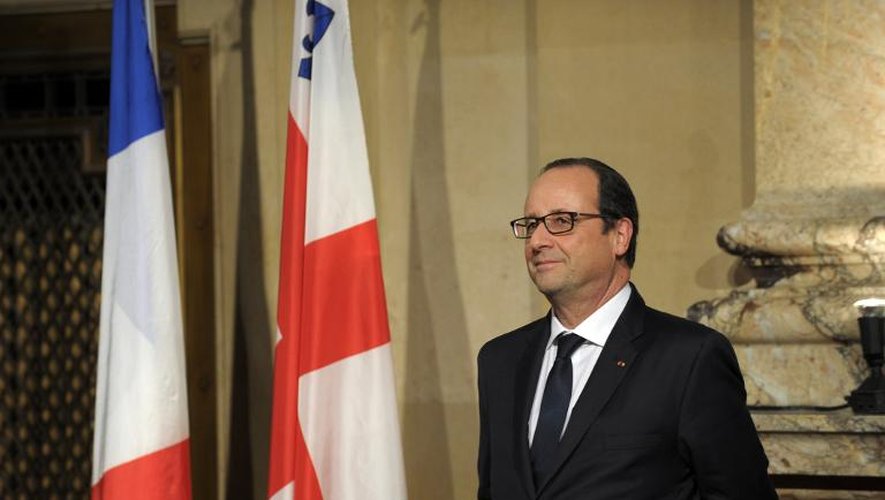 François Hollande, le 4 novembre 2014