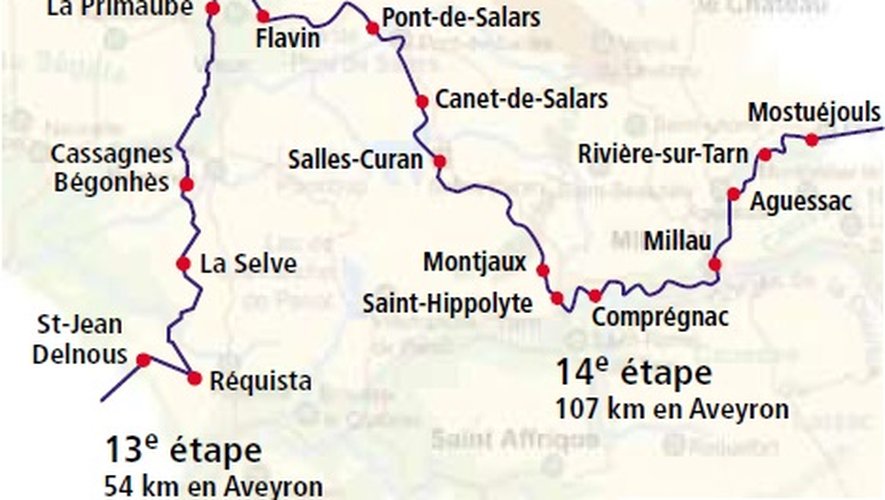 Au départ de Muret le vendredi 17 juillet, le peloton ralliera le piton ruthénois lors de la 13e étape. Le lendemain, départ de l’avenue Victor-Hugo, direction Mende et sa montée Jalabert, 20 ans après.