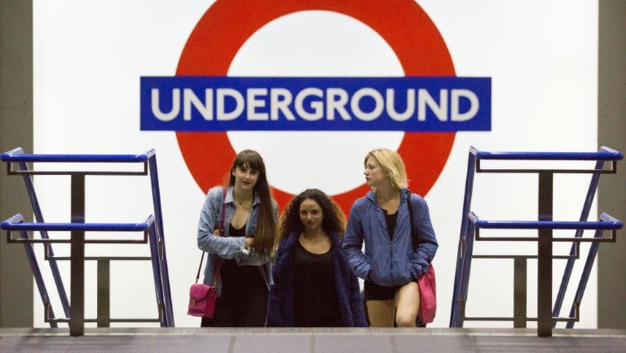 Le métro de Londres le 20 août 2016