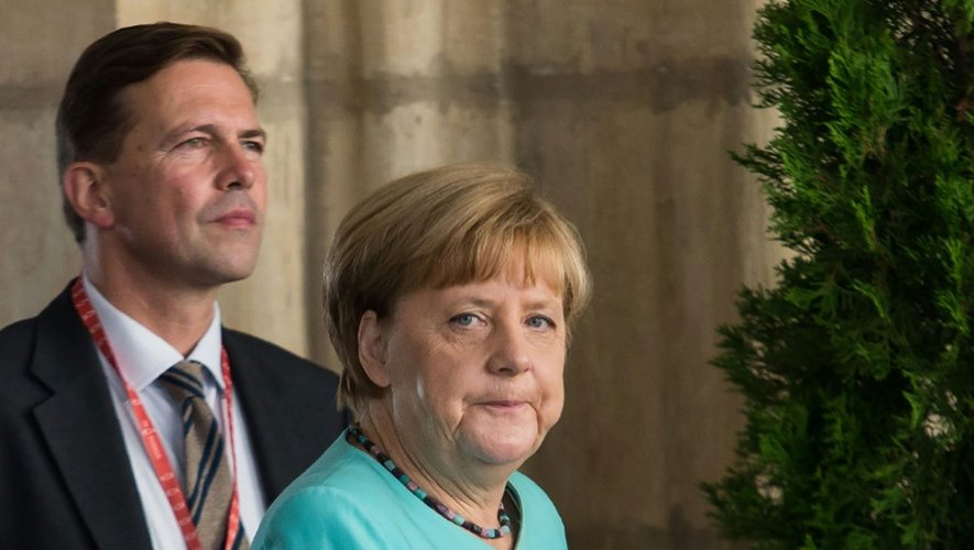 Angela Merkel au sommet européen de Bratislava le 16 septembre 2016