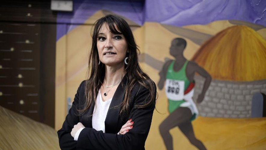 Véronique Sousset, directrice de la prison de Nantes, le 7 novembre 2014 au centre de détention