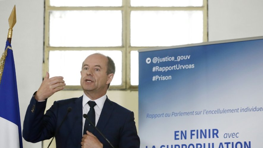 Le ministre de la Justice Jean-Jacques Urvoas le 20 septembre 2016 à Fresnes