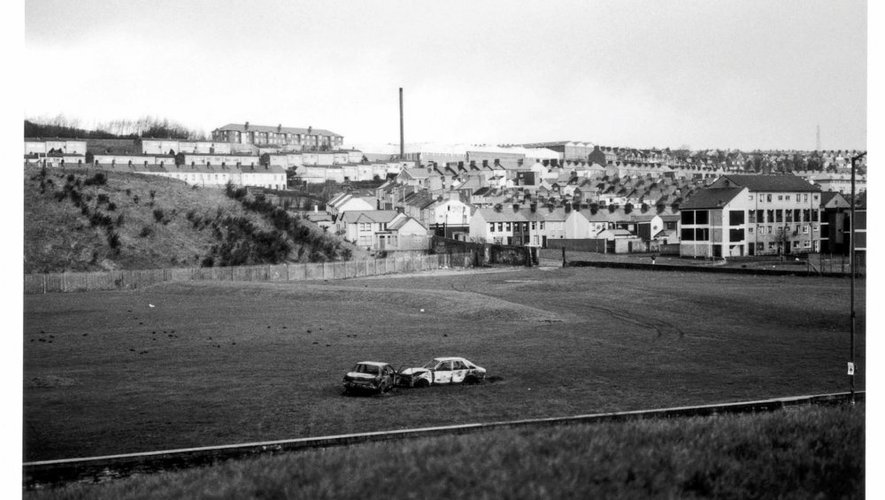 Le quartier catholique de Derry en Iralnde du Nord, en 1997.