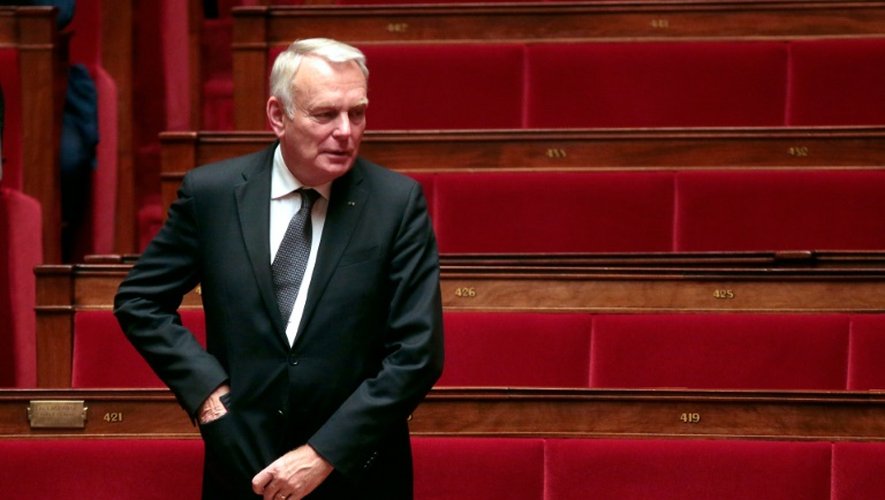 Le député PS et ex-Premier ministre français Jean-Marc Ayrault à l'Assemblée nationale à Paris, le 4 novembre 2015