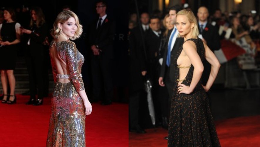 Deux blondes ultra sexy : Léa Seydoux et Jennifer Lawrence
