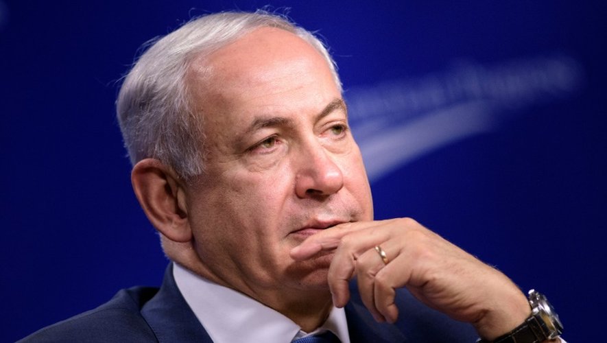 Le Premier ministre israélien Benjamin Netanyahu, au Center for American Progress à Washington, le 10 novembre 2015