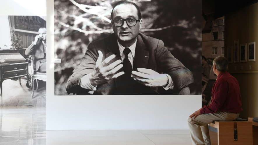 Au "Musée du Président Jacques Chirac" de Sarran, en Corrèze, le 21 septembre 2016
