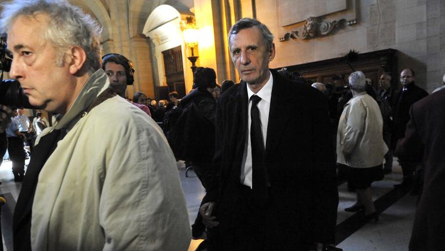 Michel Aubertel à son arrivée le 24 septembre 2012 au palais de justice de Paris
