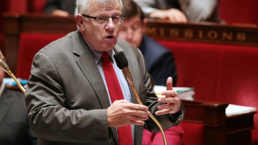 Christian Eckert le 13 octobre 2015 à l'Assemblée nationale à Paris
