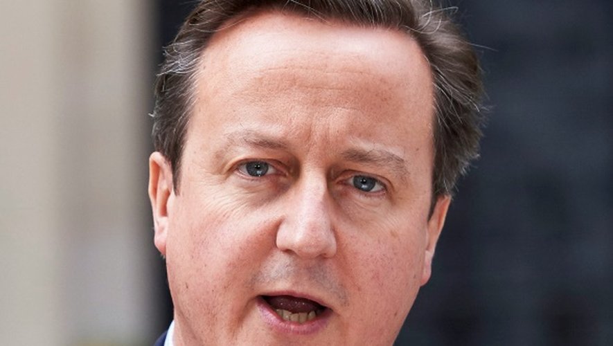 Le Premier ministre britannique  David Cameron le 13 novembre 2015 à Londres