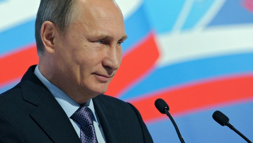 Le président russe Vladimir Poutine à Moscou le 5 novembre 2015