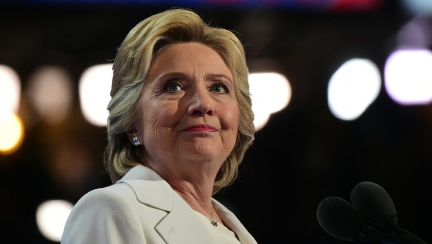 La candidate démocrate à la présidentielle américaine Hillary Clinton le 28 juillet 2016