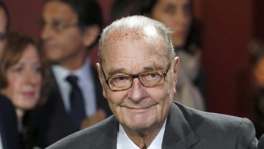 Jacques Chirac le 21 novembre 2014 au musée Quai Branly à Paris