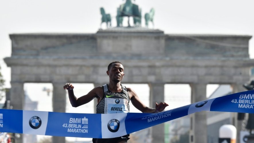 Marathon de Berlin: Bekele vainqueur d'un duel éblouissant contre Kipsang