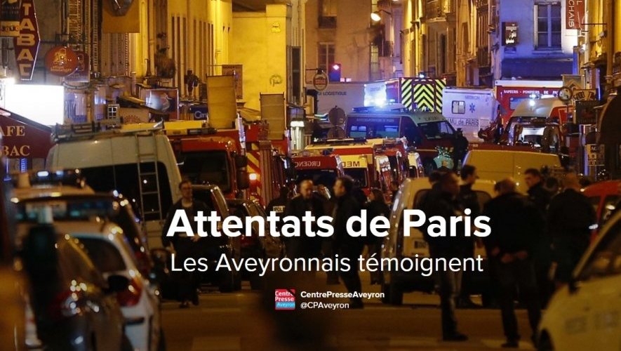 Attentats de Paris : les Aveyronnais témoignent