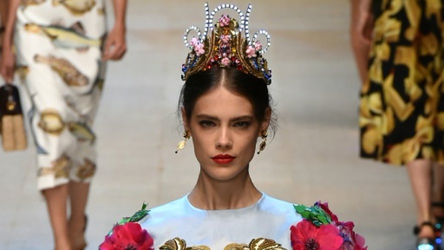 Défilé Dolce Gabbana, le 25 septembre 2016 Milan