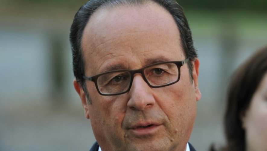 François Hollande le 24 septembre 2016 à Tours
