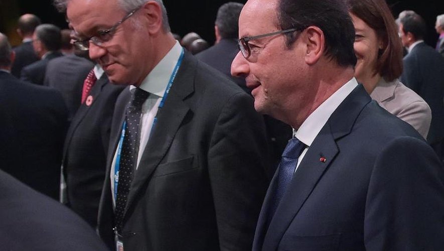 François Hollande le 15 novembre à Brisbane pour le G20